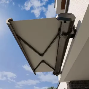 Outdoor Patio Sun Shades Electric Awnings Retractable Canvas
